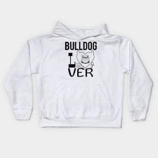 Bulldog Lover Kids Hoodie